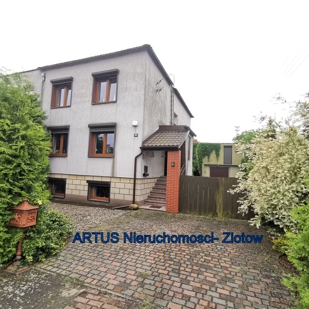 Przestronny dom z garażem i niezależnym mieszkaniem Złotów, Złotów  157m2 Foto 1