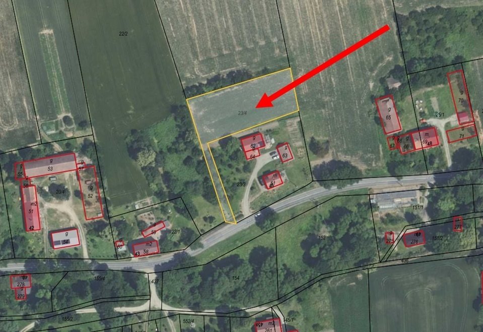 Działka 2 600 m² w Niedźwiedniku - teren pod zabudowę mieszkaniową Niedźwiednik  2 600m2 Foto 1