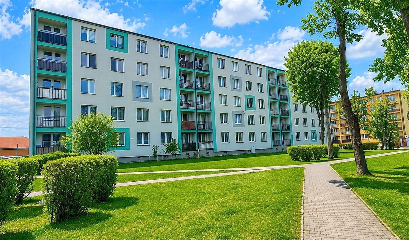 Dwupokojowe 46 m² z jasną kuchnią, ciepłe i zadbane Piekary Śląskie, Nowe Osiedle Wieczorka, Papieża Jana Pawła II  46m2 Foto 1