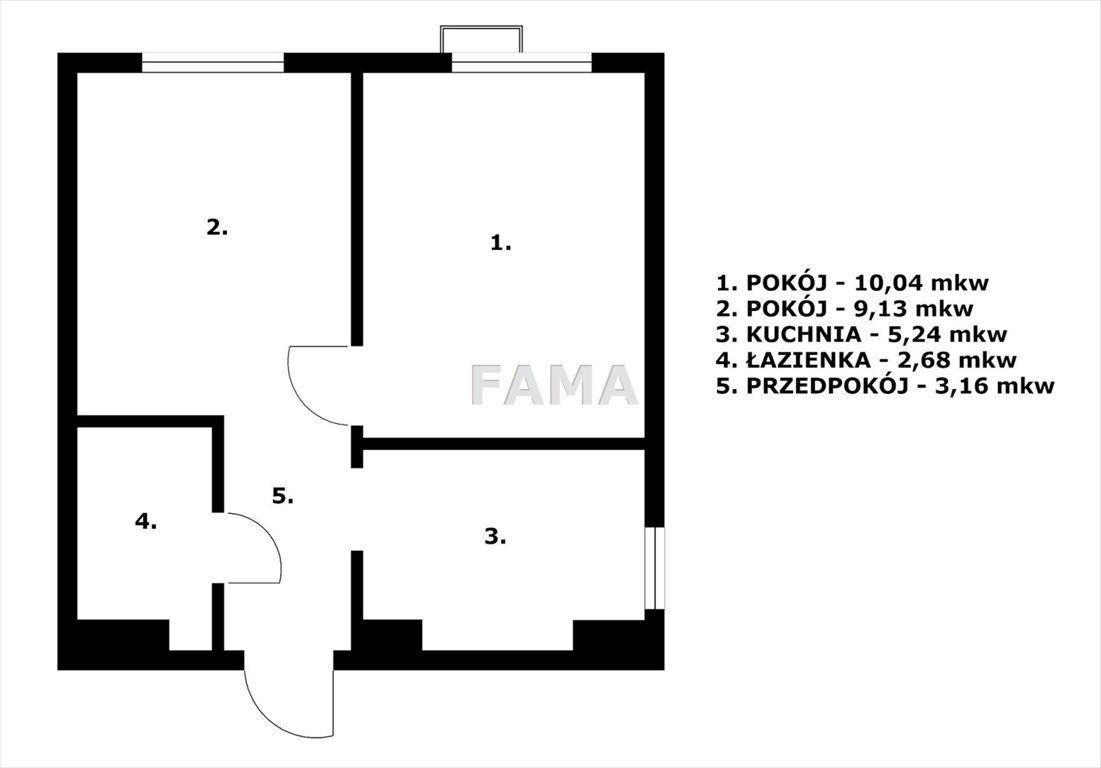 Mieszkanie dwupokojowe na sprzedaż Włocławek, Mielęcin, Cienista  30m2 Foto 2