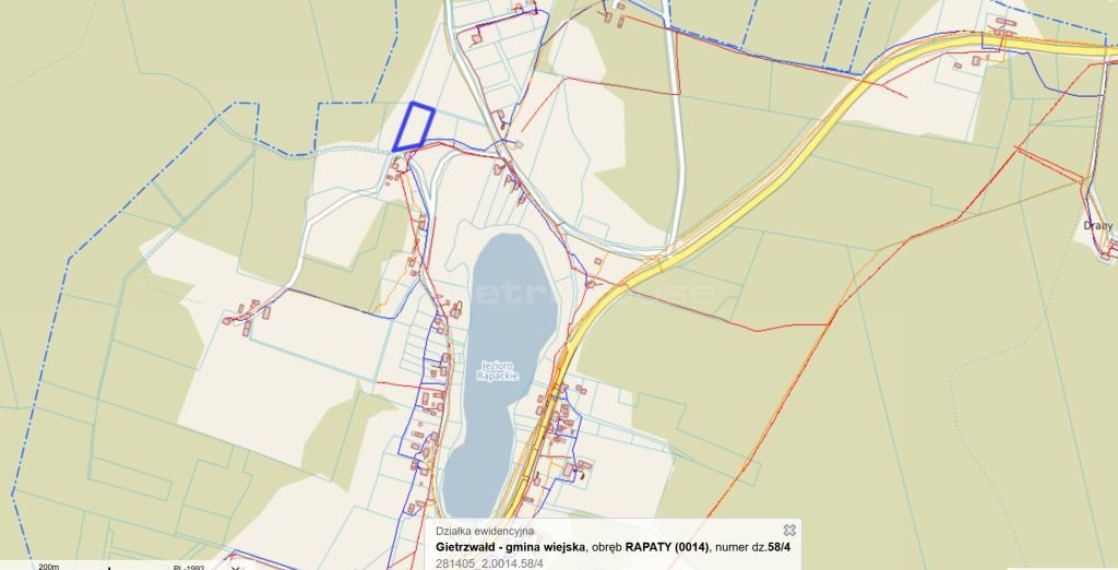 Działka budowlana na sprzedaż Rapaty  3 020m2 Foto 9