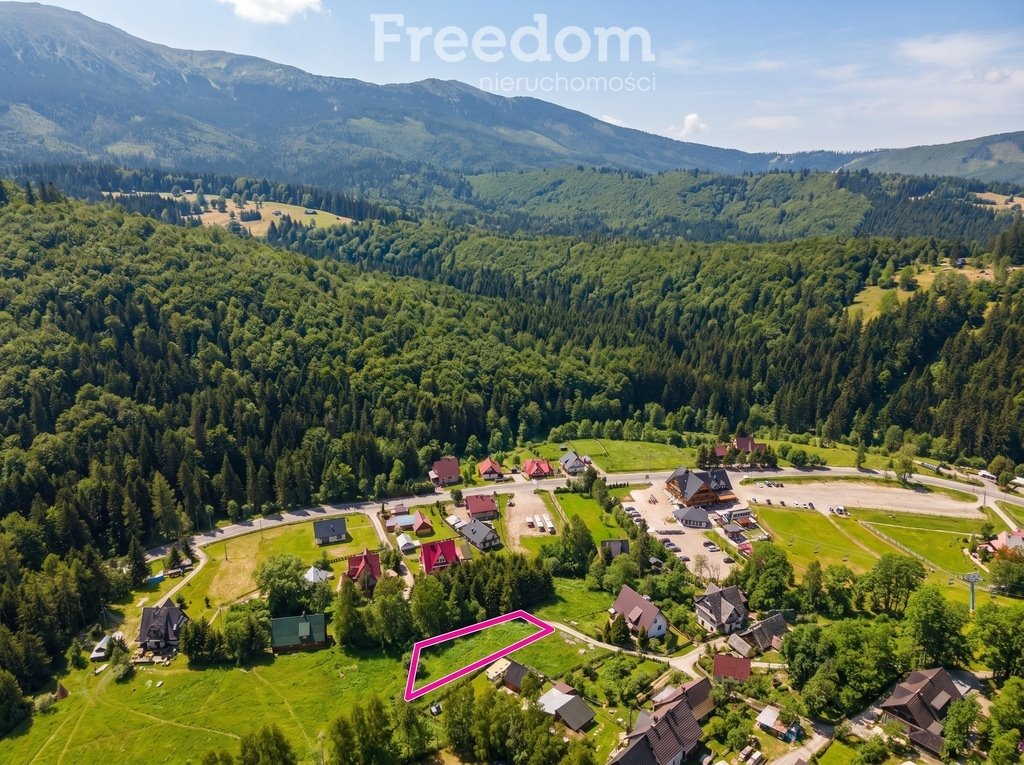 Na sprzedaż działka 816 m² z panoramicznym widokiem Babiej Góry Zawoja  816m2 Foto 1