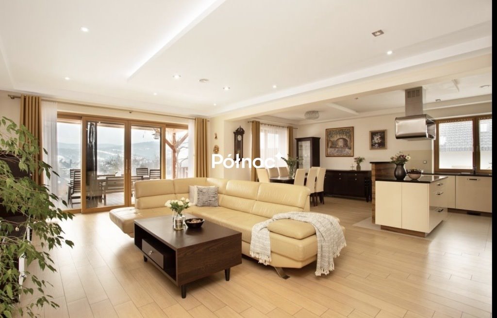 Dom Premium z widokiem na Beskidy - 583 m², ogród. Myślenice, Jana Sobieskiego  583m2 Foto 1
