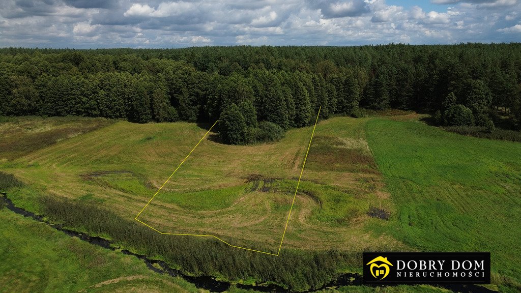 Działka rolna nad rzeką Supraśl, las, 4900 m² - polecam! Podzałuki  4 900m2 Foto 1