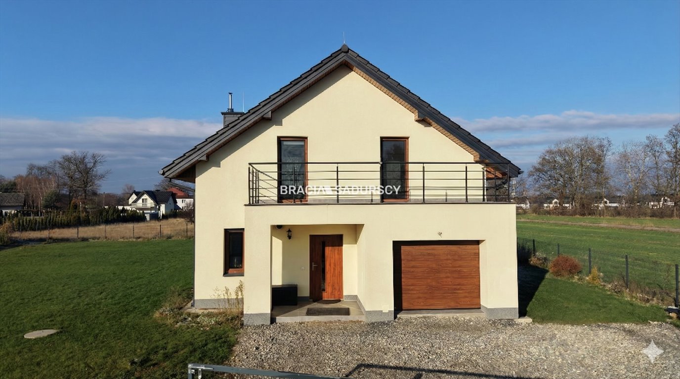 Nowoczesny dom 164 m² z garażem, energooszczędny, 2023 KRAKÓW, NOWA HUTA, RUMIANKOWA  180m2 Foto 1