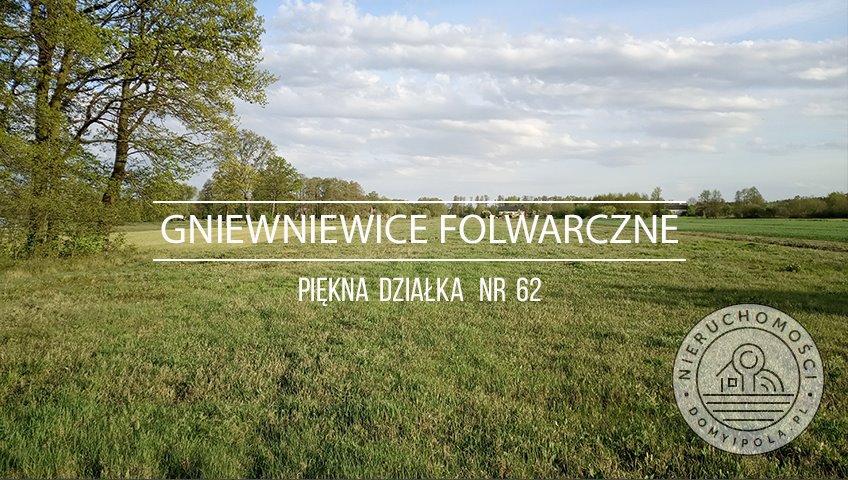Działka budowlana na sprzedaż Gniewniewice Folwarczne  22 100m2 Foto 1