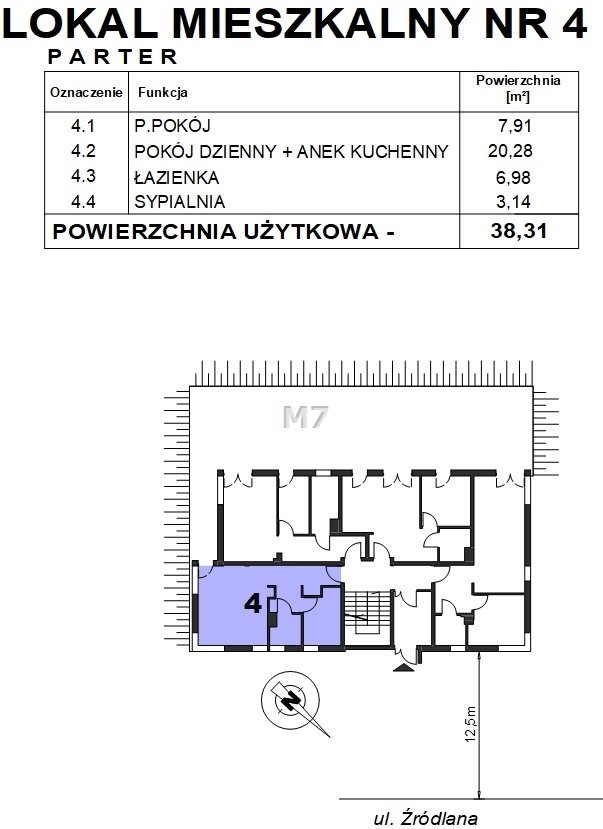 Mieszkanie dwupokojowe na sprzedaż Ustroń, Zawodzie Górne, Źródlana  38m2 Foto 12