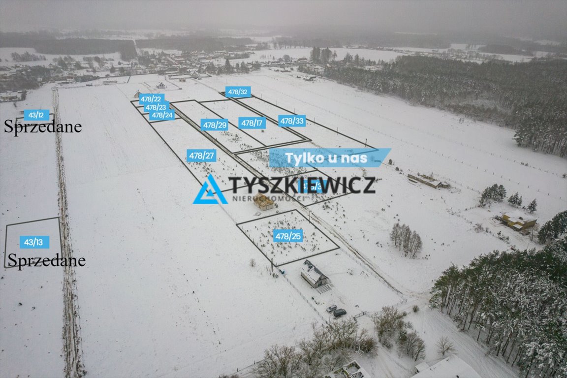 Działka budowlana na sprzedaż Zielin, Słoneczna  1 551m2 Foto 1