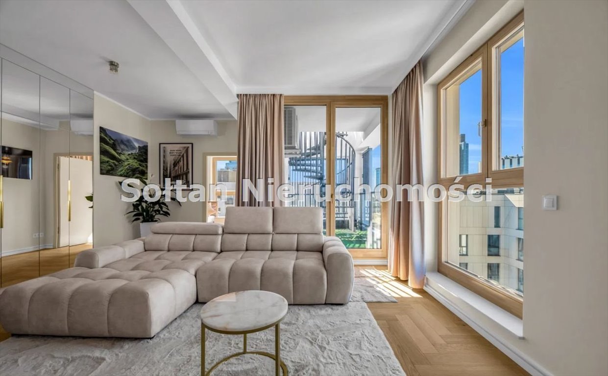 Penthouse z tarasem i jacuzzi w Chmielna Duo polecam Warszawa, Wola, Mirów, Chmielna  84m2 Foto 1