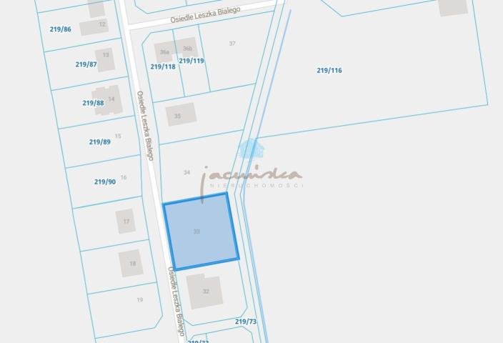 Działka 1120 m² pod dom w Goślinowie - media przy działce Gniezno, Goślinowo, Os. Leszka Białego, OFERTA ZAREZERWOWANA  1 120m2 Foto 1