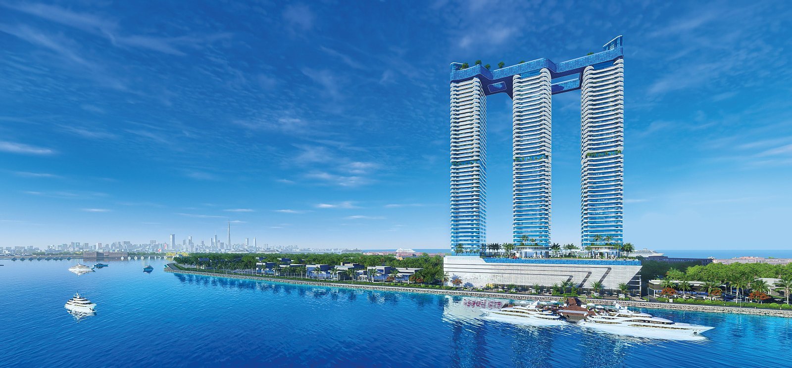 Luksusowy apartament 70 m² z widokiem na morze w Dubai Zjednoczone Emiraty Arabskie, Dubai Maritime City, Dubai Maritime City, Dubai Maritime City, Dubaj  70m2 Foto 1