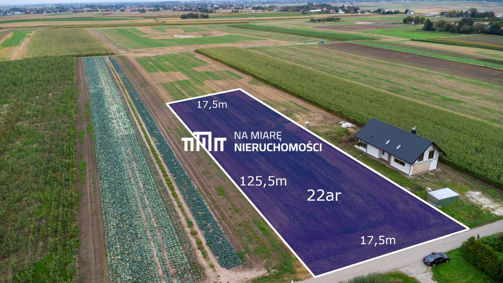 Działka 23a z mediami, idealna pod dom w Urzejowicach Urzejowice  2 196m2 Foto 1
