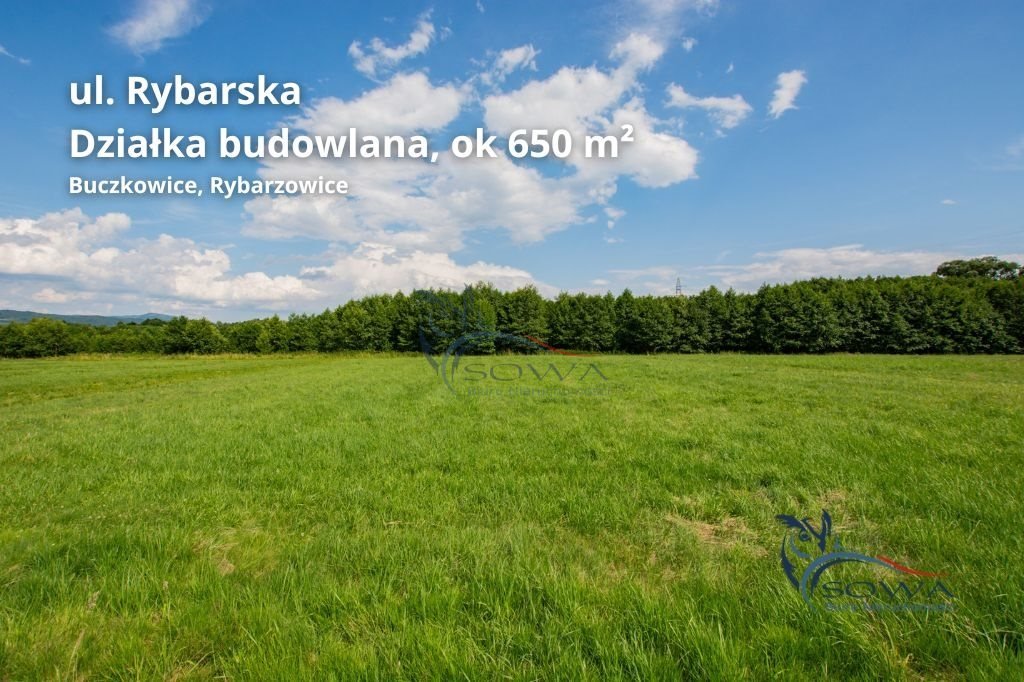 Sprzedam działkę 644 m² z widokiem na góry w Rybarzowicach Rybarzowice  644m2 Foto 1