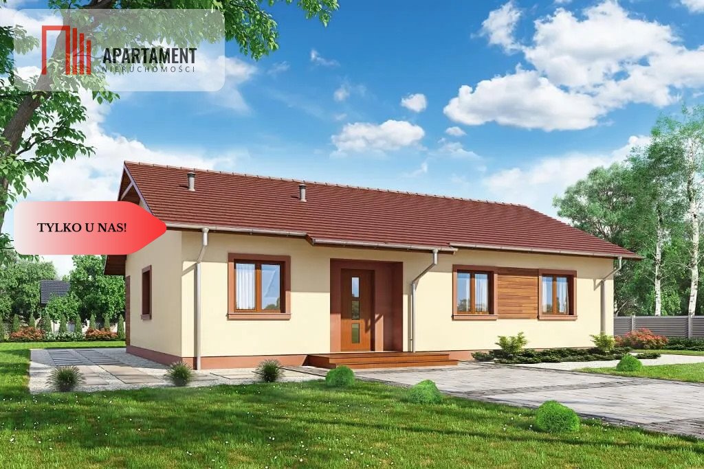 Działka z rozpoczętą budową domu w Łubiance, 1102 m2 Łubianka, Jodłowa  1 102m2 Foto 1