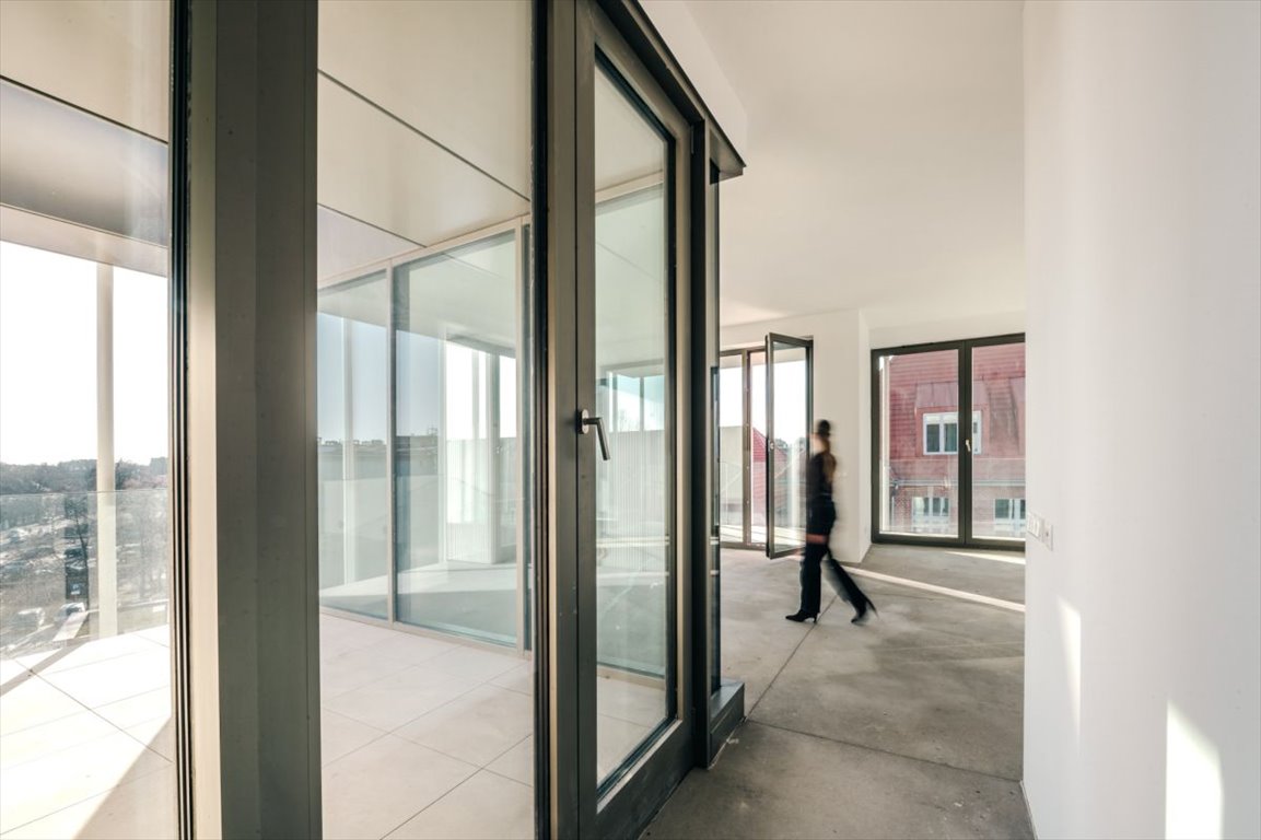 Ekskluzywny penthouse 151,9 m² z tarasami i prywatnością Wrocław, Borek, Sudecka  170m2 Foto 1