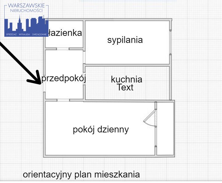 Mieszkanie dwupokojowe na sprzedaż Warszawa, Mokotów, Modra  46m2 Foto 1