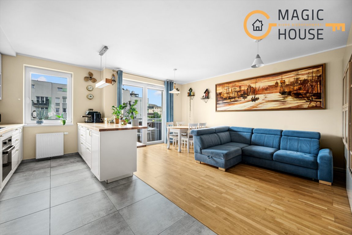 Zapraszam do obejrzenia 3-pokojowego mieszkania 63 m² w Gdańsku Gdańsk, Orunia, Kazimierza Wielkiego  63m2 Foto 1