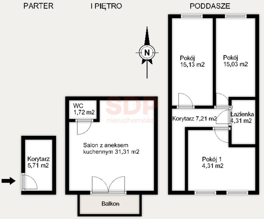 Mieszkanie czteropokojowe  na sprzedaż Wrocław, Psie Pole, Osobowice, Kminkowa  95m2 Foto 7