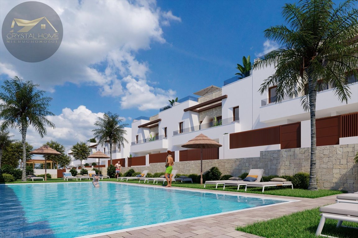 Ekskluzywne domy z basenem i solarami w Orihuela Hiszpania, Orihuela  96m2 Foto 1