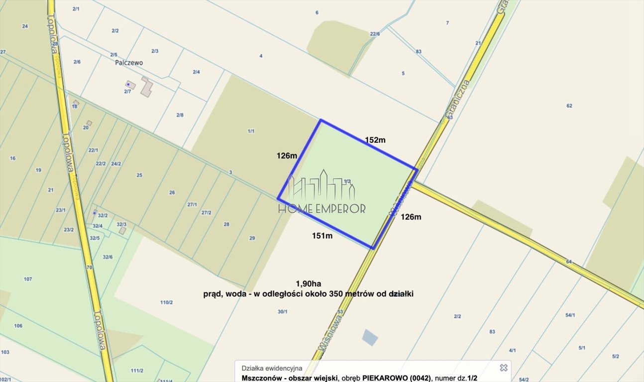 Działka 19 000 m² w Piekarowie - możliwość zabudowy polecam Piekarowo  19 000m2 Foto 1