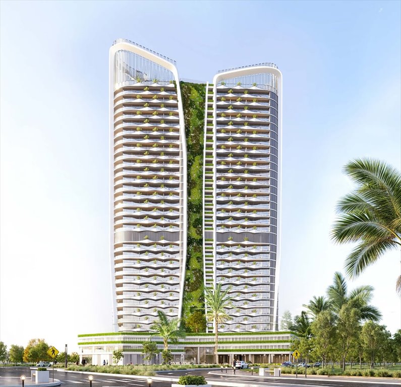 Nowoczesny apartament 38 m2 z basenem na dachu i spa Zjednoczone Emiraty Arabskie, Ras Al Khaimah, Sheikh Mohamed Bin Salem, Ras Al Khaimah, Ras Al K  38m2 Foto 1