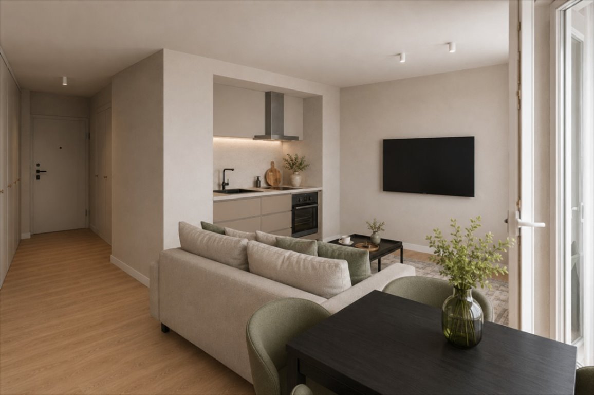 Funkcjonalne 3-pokojowe mieszkanie 49,29 m² - polecam: Poznań Naramowice: Naramowicka