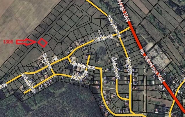 Działka budowlana na sprzedaż Dębnica Kaszubska 1 224m2 Foto 1 Działka budowlana na sprzedaż Dębnica Kaszubska 1 224m2 Foto 1