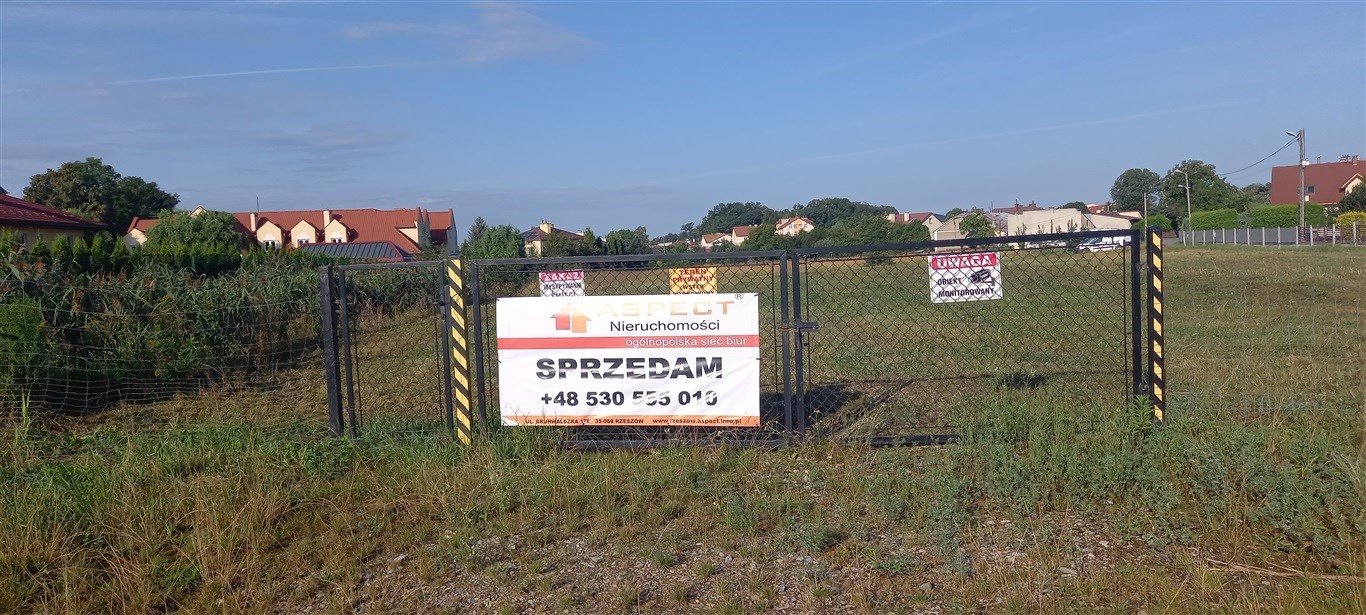 Działka budowlana 66 ar z możliwością podziału i dostępem do drogi Głogów Małopolski, Nad Stawem  6 671m2 Foto 1