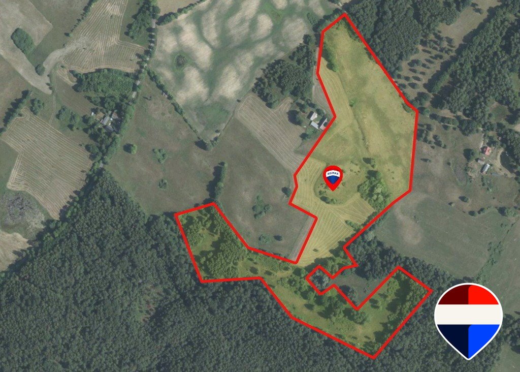 Duża działka rolna 146 500 m² w malowniczych miejscowościach Nowe Worowo, Fryderyka Chopina 0  146 500m2 Foto 1