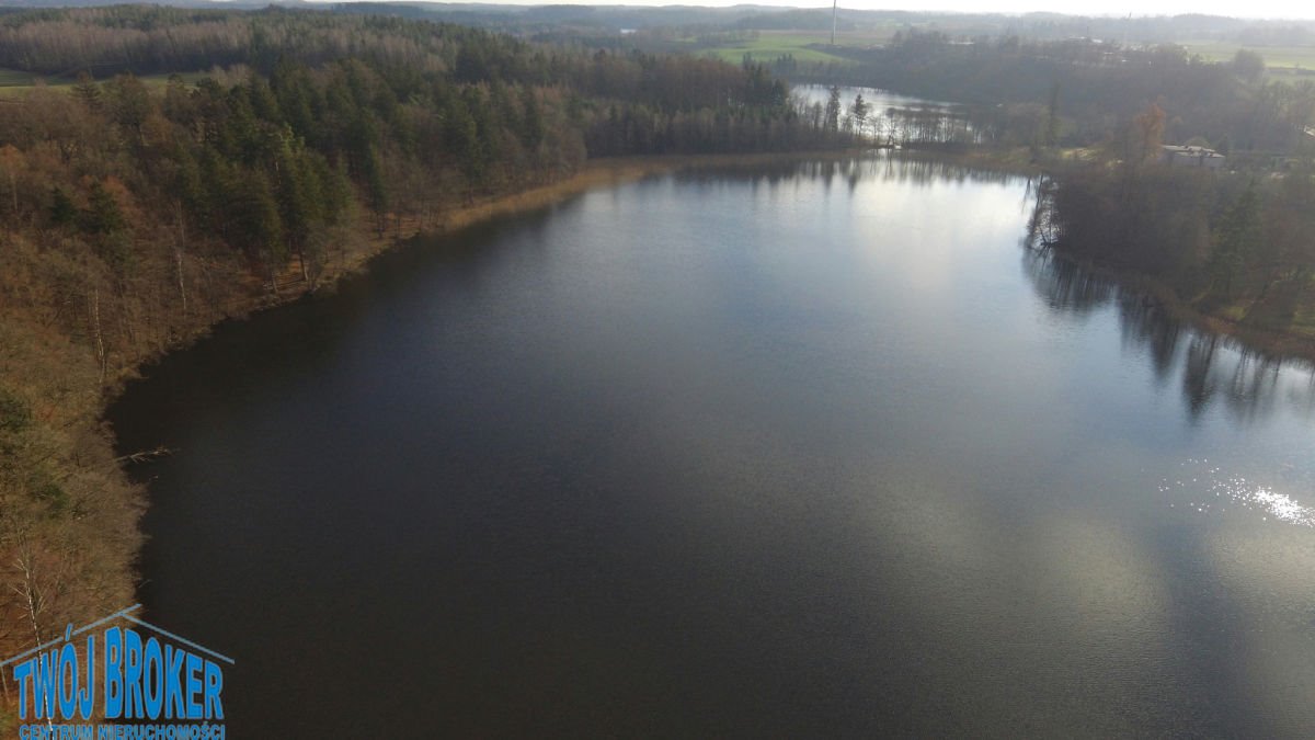 Działka nad jeziorem z własną linią brzegową, 3600 m2 Wałdowo, własna linia brzegowa  3 600m2 Foto 1