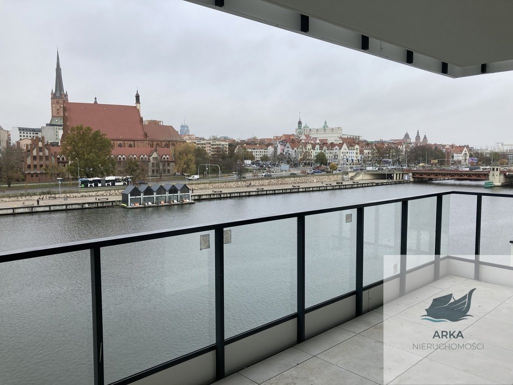 Nowe 3-pokojowe mieszkanie z tarasem i ogródkiem w centrum Szczecin, Łasztownia, Celna  74m2 Foto 1