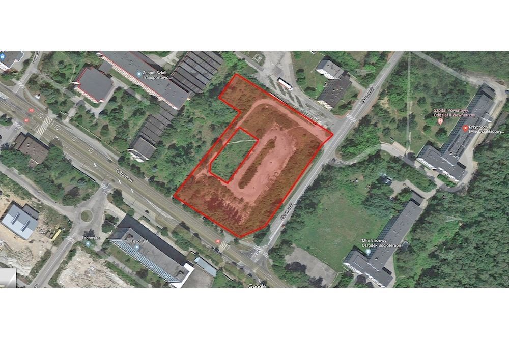 Do sprzedania teren inwestycyjny 9709 m² przy DK42 w Skarżysku Skarżysko-Kamienna, Ekonomii  9 709m2 Foto 1