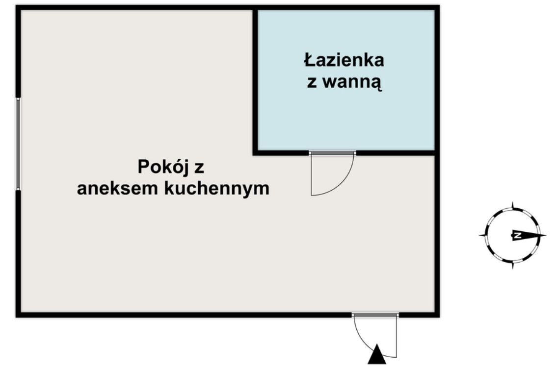 Kawalerka na sprzedaż Warszawa, Ursynów, rtm. Witolda Pileckiego  24m2 Foto 1