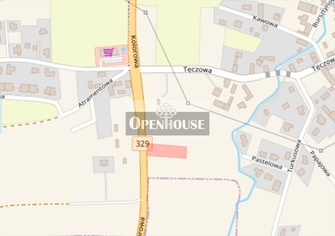 Działka 20 arów z mediami, prostokąt, szybki dojazd Głogów, Ruszowice  2 000m2 Foto 1