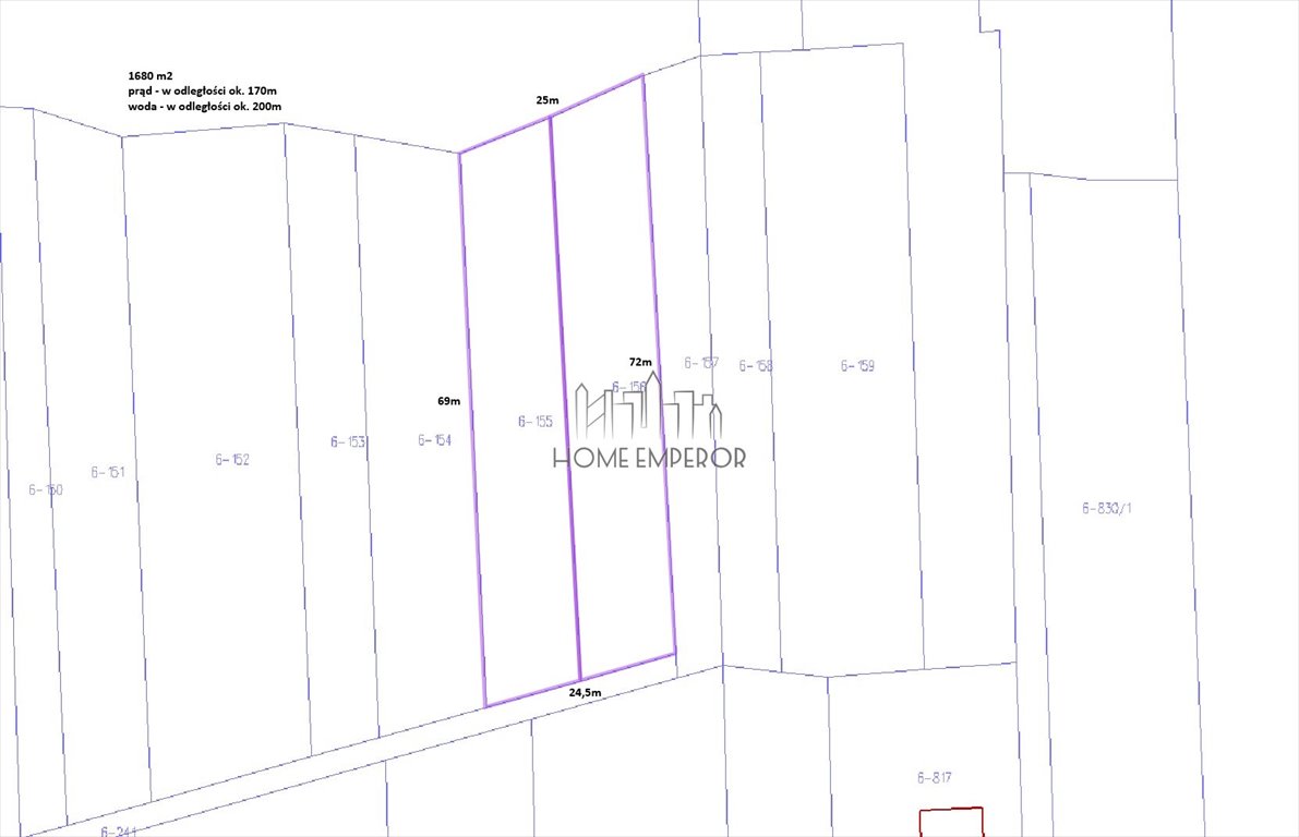 Działka budowlana na sprzedaż Dziechciniec, Majowa  1 680m2 Foto 1