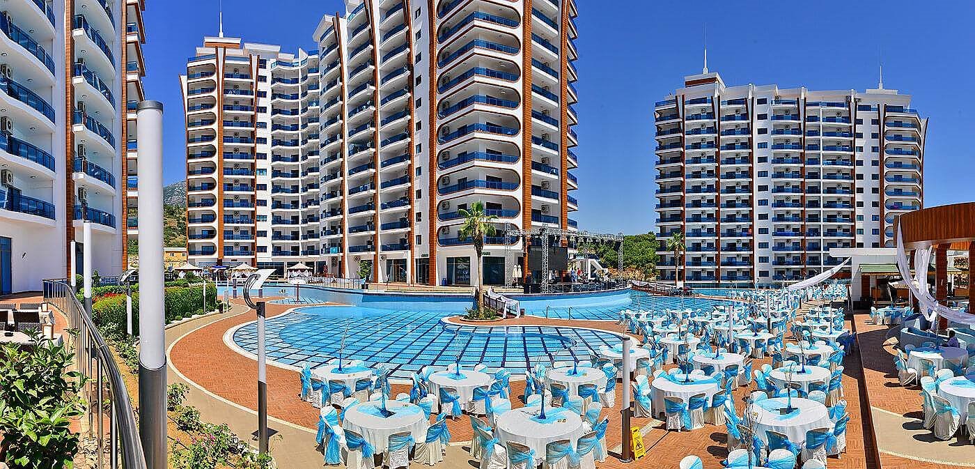 Umeblowany apartament z basenem w Azura Park, Mahmutlar Turcja, Mahmutlar, Mahmutlar, Alanya, Antalya  75m2 Foto 1