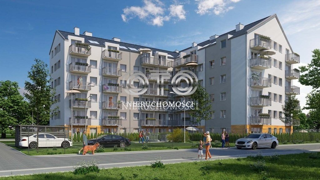 Mieszkanie dwupokojowe na sprzedaż Wrocław, Krzyki, Jagodno, Drabika  39m2 Foto 1