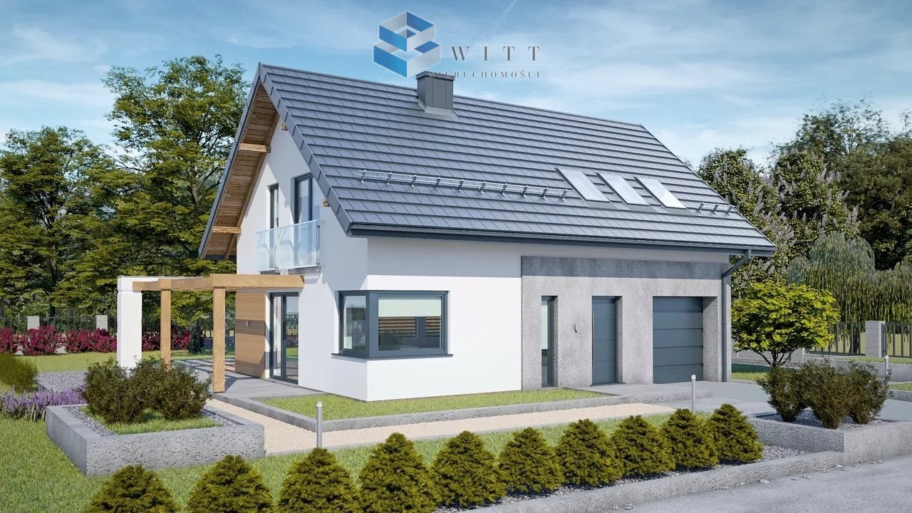 Działka 1200 m² z fundamentami i projektem domu w Jędrychówku Jędrychówko  1 200m2 Foto 1