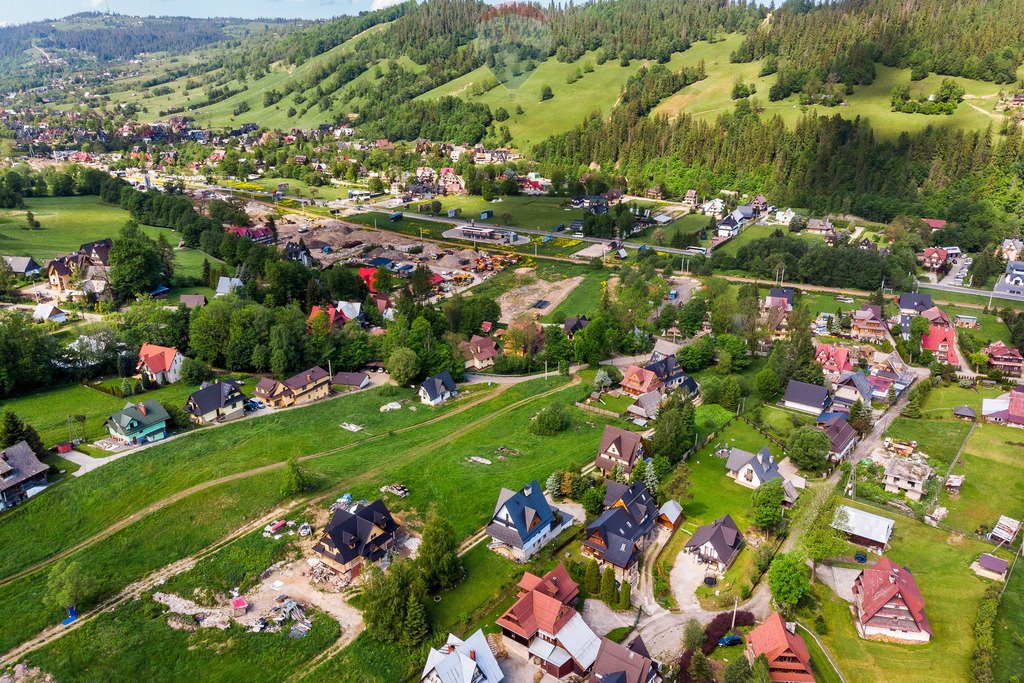 Działka budowlana na sprzedaż Poronin  2 563m2 Foto 17