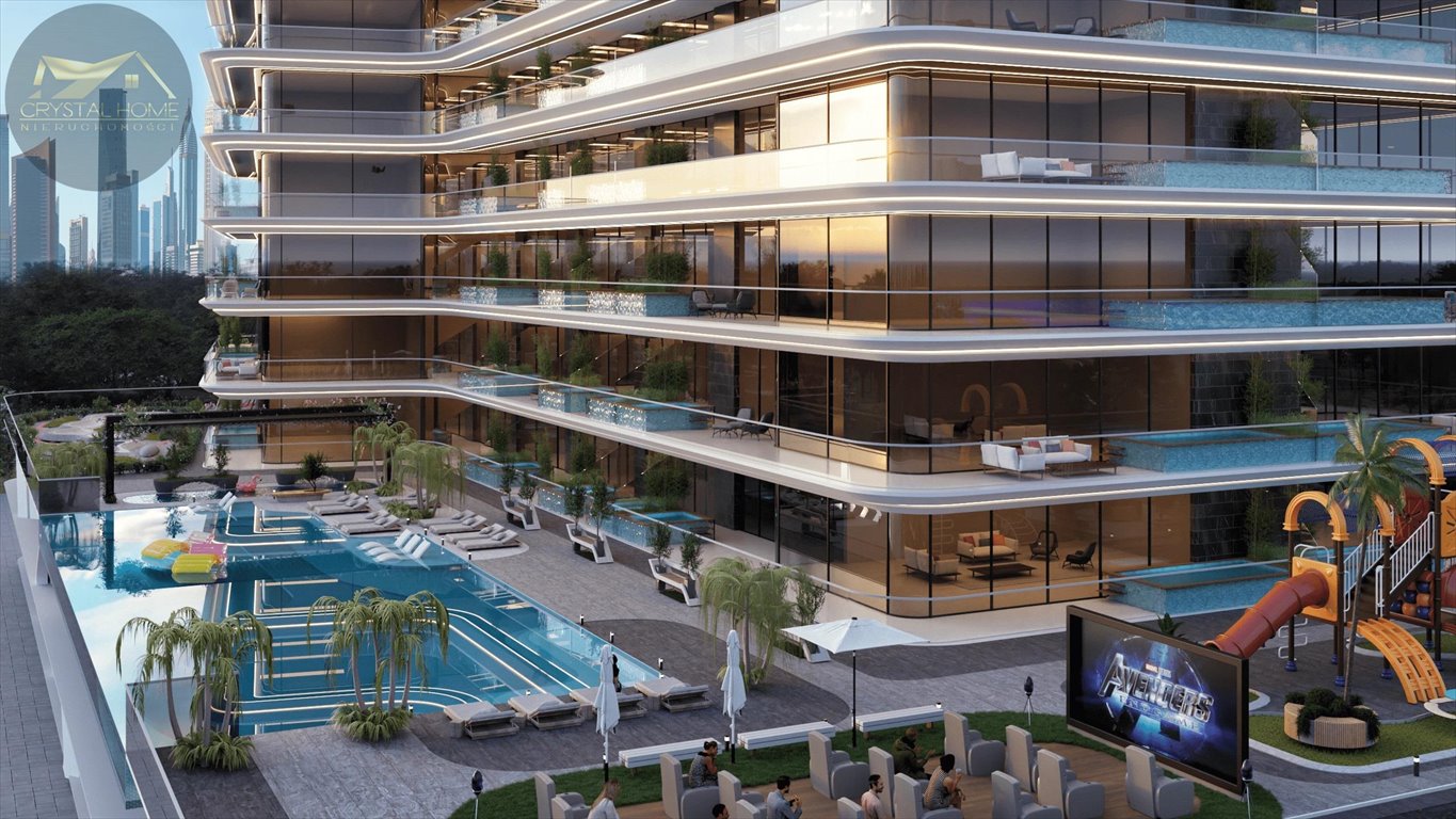 Mieszkanie dwupokojowe na sprzedaż Zjednoczone Emiraty Arabskie, Dubaj  55m2 Foto 4