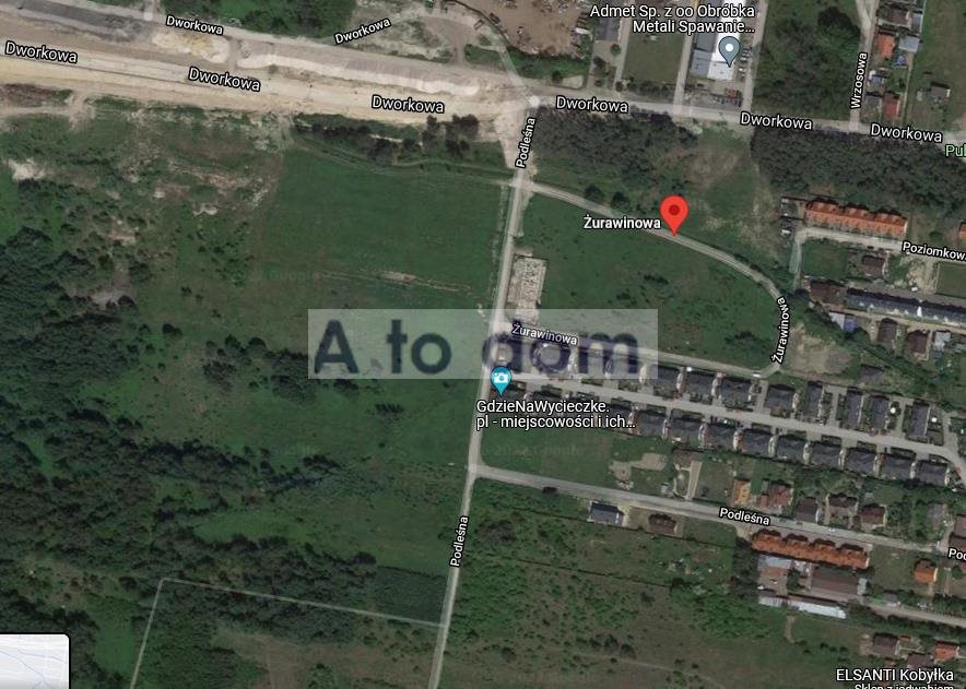 Działka 1566 m2 z mediami, plan zabudowy Kobyłka Kobyłka  1 566m2 Foto 1