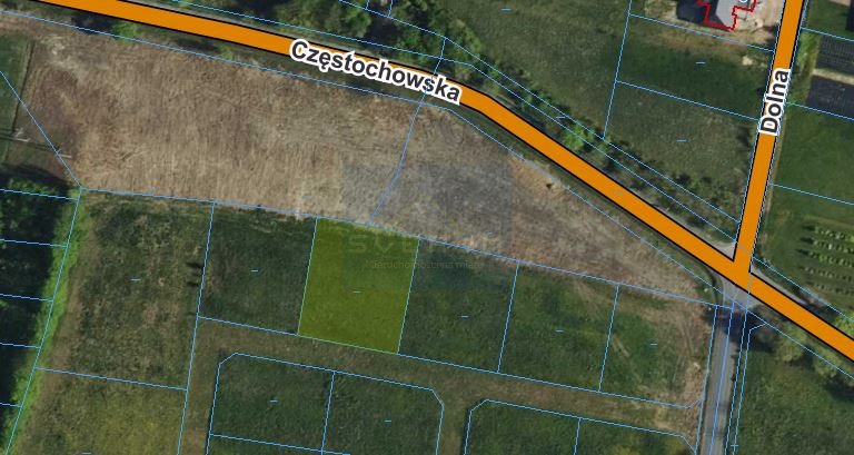 Działka budowlana na sprzedaż Zawada  1 521m2 Foto 1