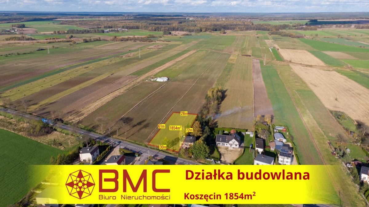 Działka budowlana na sprzedaż Koszęcin, Lubliniecka  1 854m2 Foto 1