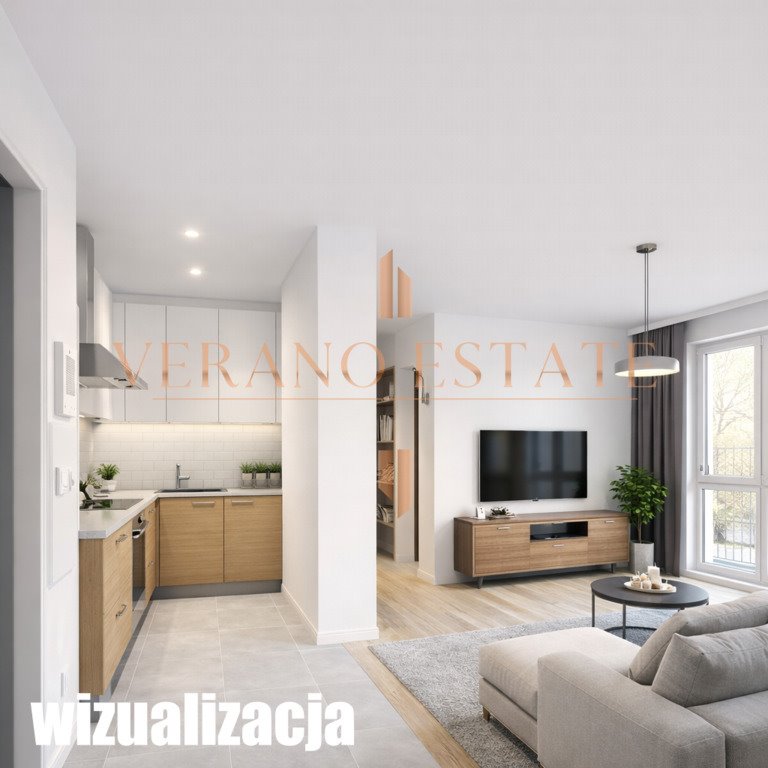 Przestronne 44 m² mieszkanie z dużymi oknami i miejscem parkingowym Łódź, 6 Sierpnia  44m2 Foto 1