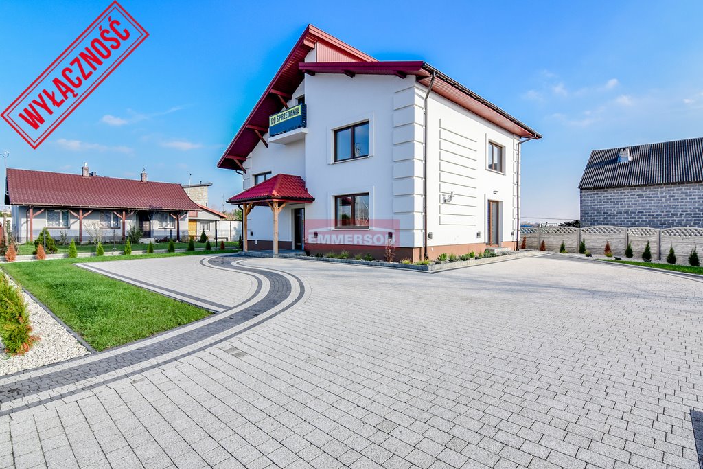 Nowoczesny dom 200 m2 z wysokim standardem i ogrzewaniem pellet Skalbmierz  200m2 Foto 1