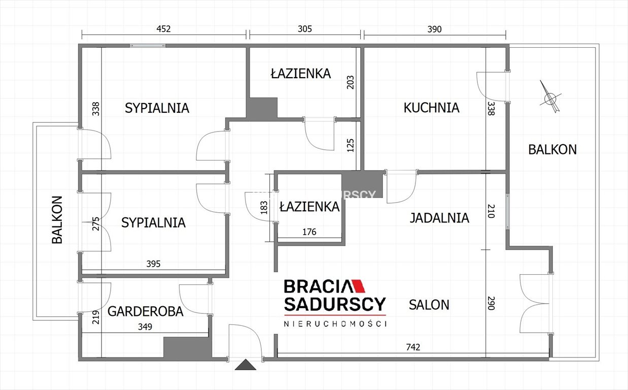 Mieszkanie czteropokojowe  na sprzedaż Kraków, Śródmieście, Prandoty  98m2 Foto 20