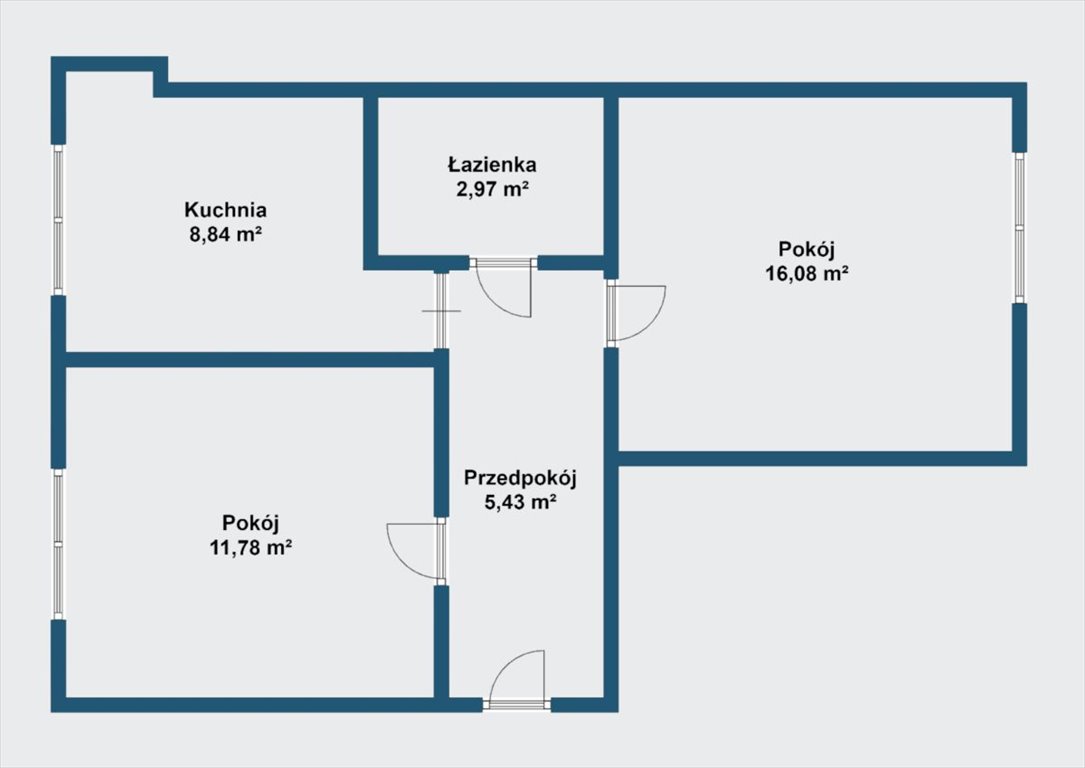 Mieszkanie dwupokojowe na sprzedaż Konstancin-Jeziorna, Wilanowska  45m2 Foto 1