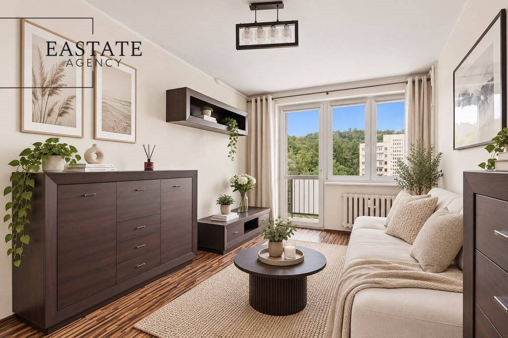 Przytulne 2-pokojowe mieszkanie z widokiem na las (40,9 m²) w Oliwie Gdańsk, Oliwa, Pawła Gdańca  41m2 Foto 1