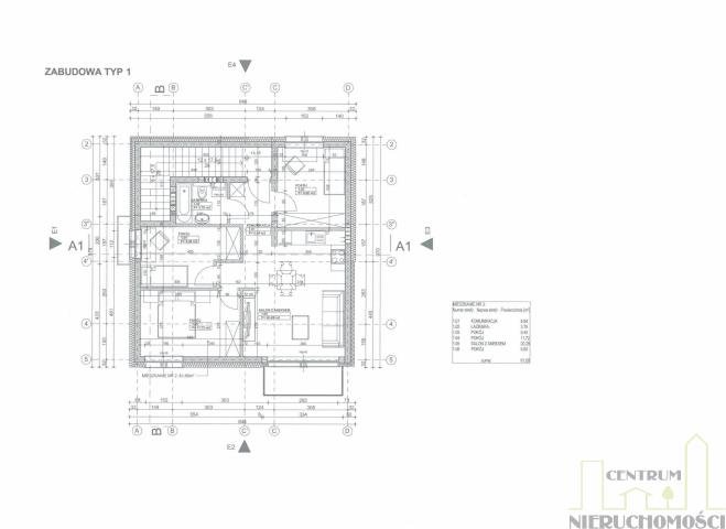 Mieszkanie czteropokojowe  na sprzedaż Adamowo  63m2 Foto 7