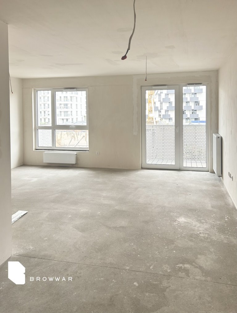 Na sprzedaż funkcjonalna kawalerka 41 m² z balkonem w inwestycji Wieża Jeżyce Poznań, Jeżyce, Klemensa Janickiego  41m2 Foto 1